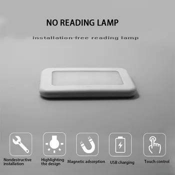 

Car Reading Light Lamp LED Ceiling Light USB Rechargeable Night Light For Car Interior Home Camping