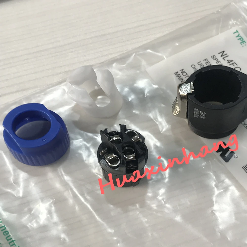 50 шт. 4 Pin Speakon NL4FC штекер для Усилитель громкоговорителя спикер соединитель Powercon