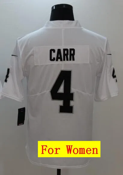 As photo Все сшитые мужские wo Мужские Молодежные Дети Окленд Дерек Карр 4 Amari Cooper 89 Джерси - Цвет: As photo