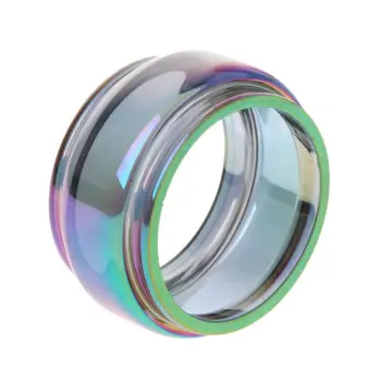

Rainbow Color Clear Glass Tube Glass Tank for Profile Unity RTA 6.5ML Atomizer