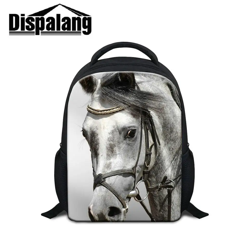 Backpack25 Детский мини-рюкзак с 3D принтом в виде лошади, тигра, собаки, животных, школьная сумка для детей, для мальчиков, уличный рюкзак для путешествий на плечо, Детский рюкзак для книг - Цвет: Backpack25