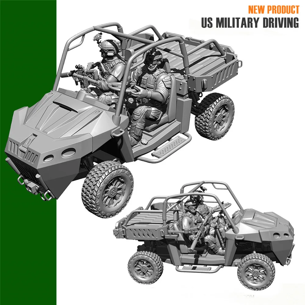 США супер военные легковые автомобили и уплотнения полимерная фигурка 1/35