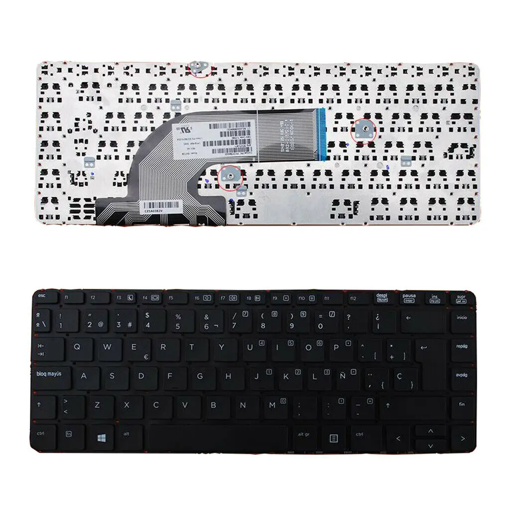Замена испанской клавиатуры для hp PROBOOK 440 G0 440 G1 445 G1 SP