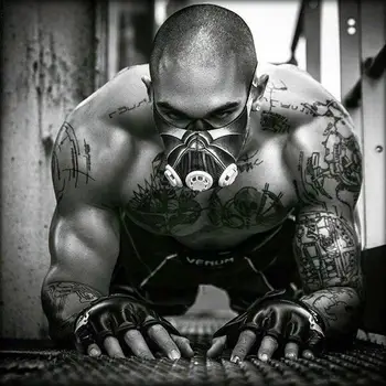 

Oxygen Barrier Mask Men Fitness Hypoxic Training Masks Male Movement Running Masochistic Anti Anoxic Aerobic Oxygen Controlled