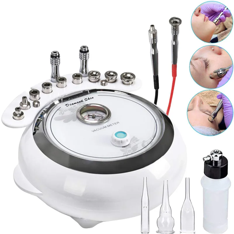 

3 in 1 Diamond Microdermabrasion Machine, Facial Skin Care Salon Equipment w/Vacuum & Spray For Personal Home Use