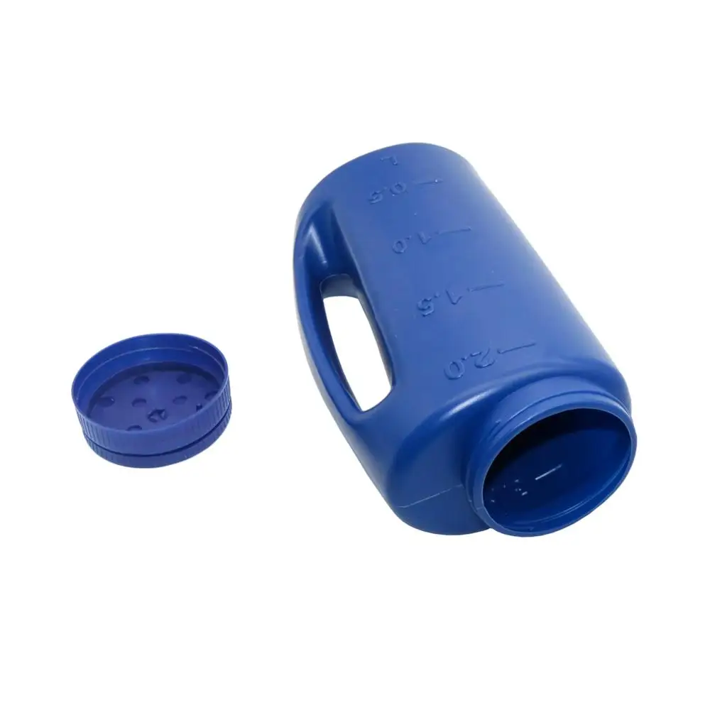 Hand Held Spreader Adjustable Hole Size For Seed Fertilizer Salt Gardening Tool Watering Can Seeding Tool 2L plant seed sower handheld seed dispenser garden seeder tool fertilizer spreader