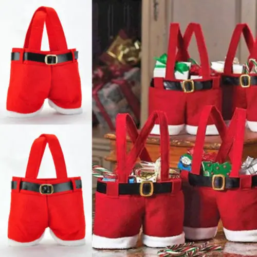 Рождественские конфеты сумки Navidad счастливые рождественские подарочные сумки Санта-Клаус Рождественская елка упаковочные сумки счастливый год