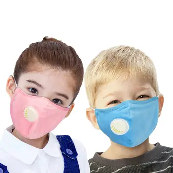 

Child Face Cover Dustproof Washable PM2.5 Face Mask Reusable Anti -fog Mouth Mask Respirator For Kids Anti Pollution Breathable