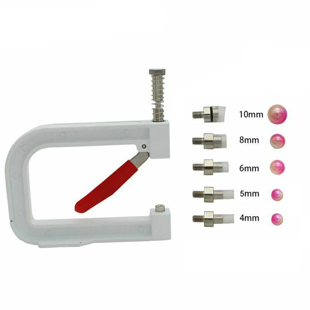 

Manual Beading Machine DIY Handmade Pearl Setting Machine for No Hole Pearl Rivet LXY9