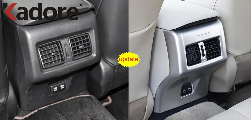 Для Toyota Camry 2018 2019 2020 аксессуары для интерьера подлокотник задний кондиционер
