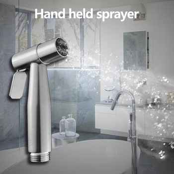

Toilet Bidet Sprayers Baby Bidet Faucet Bathroom Handheld Stainless Steel Nozzle for Household Bathroom Ornaments