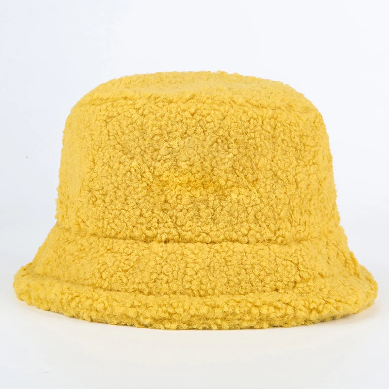 Цветная зимняя шапка из искусственного меха для женщин и девушек, плотная утолщенная мягкая теплая шапка для рыбалки, Женская плюшевая пушистая Панама