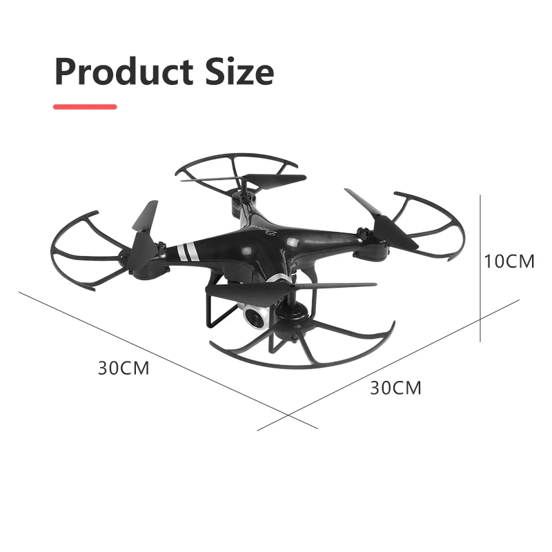 Drone 4k Quadcopter Dron Wide-Angle WIFI Real-Time Transmission Camera HD Wifi Fpv Air Pressure Fixed Rc Drones