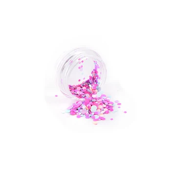 

12 Boxes Nail Art Glitter ROUND Shapes Confetti Sequins Acrylic Tips UV Gel Nail Art Tools