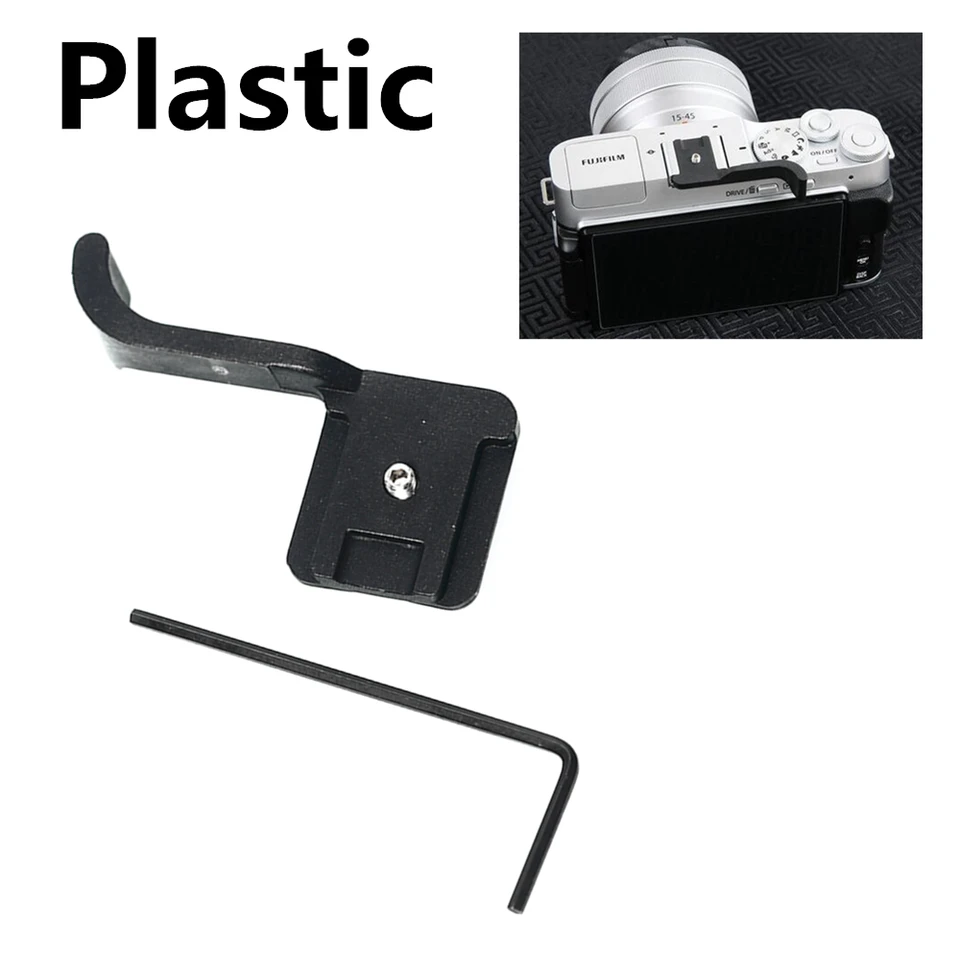 Fujifilm X Series Accessory Metal Hotshoe Thumb Grip For Fujifilm