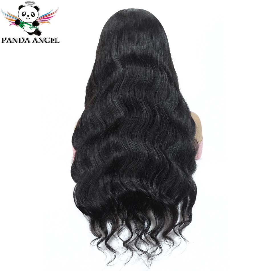 

Panda 13*4 Body Wave Lace Front Human Hair Wigs For Black Women Pre Plucked 13*6 Peruvian Lace Front Wigs Remy 150% Density Wig