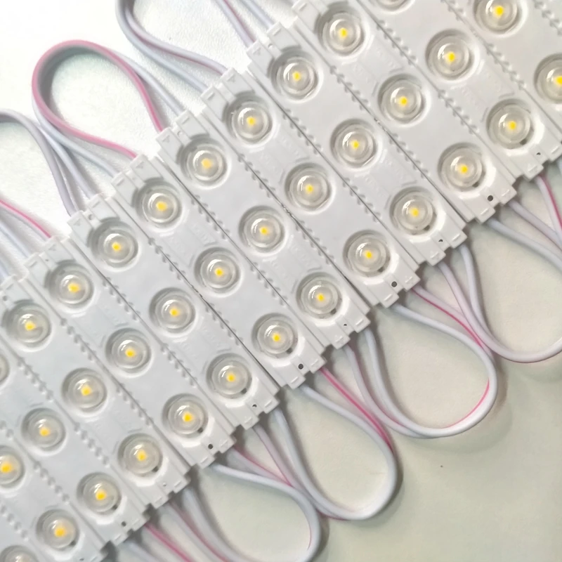 12V waterproof 2835 3LEDs 1.5W Injection molding LED Module high lumen super bright 20PCS/Lot led modules led module led light
