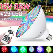 423 шт. светодиодный IP68 Подводный свет для бассейна светодиодный водонепроницаемый свет для бассейна подводный свет водонепроницаемый светодиодный свет