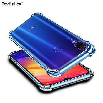 

50Pcs Phone Case For Xiaomi Redmi Note 8 8 Pro 7 6 Pro 5 Pro 5A 4 4X Prime Anti-Slippery Shockproof Protective Bumper Cover Case