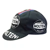 Retro Molteni Cycling Caps Black/White/Orange Bike Hat One Size Fits Most 3