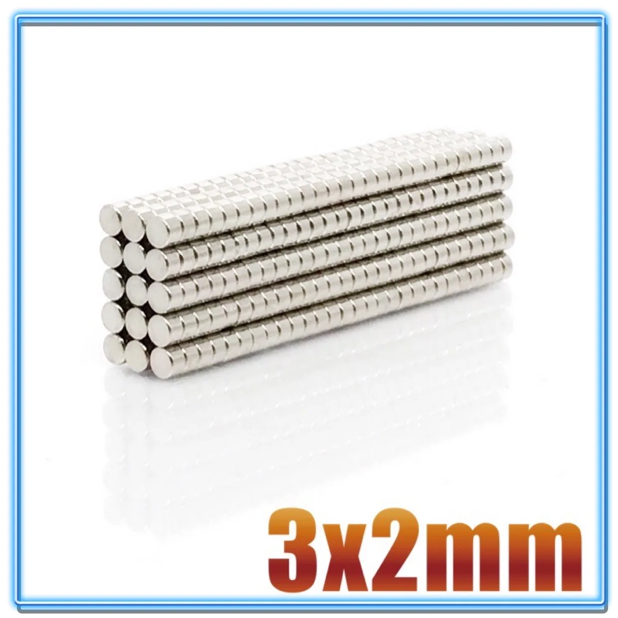 20 5000pcs 3x2 Search Minor Diameter Magnet 3mm x 2mm Bulk Small Round Magnets 3x2mm Neodymium