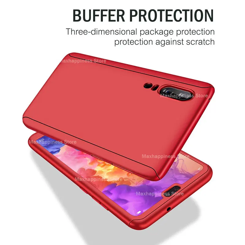 360 Полное покрытие чехол для huawei P Smart Z Y9 Prime P30 P20 P10 Lite задняя крышка чехол для Honor 8X 8A 8C 8 9 10 20 Lite Стекло крышка