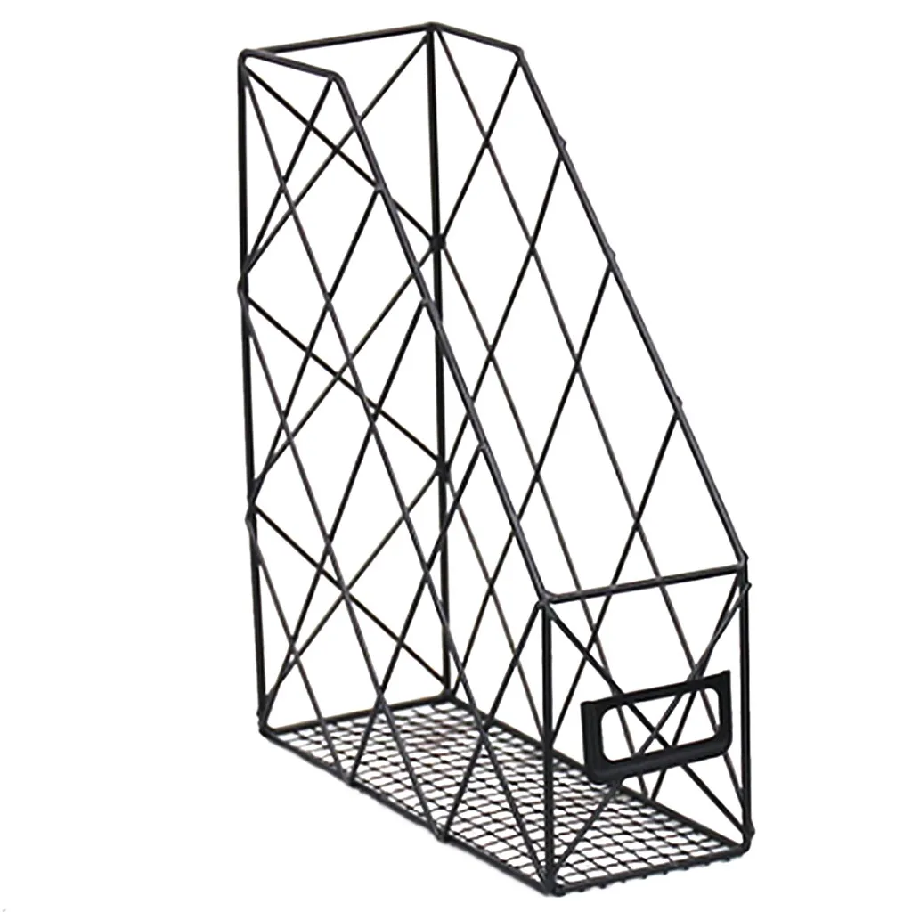 

magazine shelf Nordic style creative wall-mounted hexagonal design grid wall hanging hanger home decoration accessories