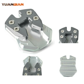 

Motorcycle Side Stand Accessories Sliver chassis Gray Kickstand sidestand Enlarger Support Extension For YAMAHA NMAX 125 155