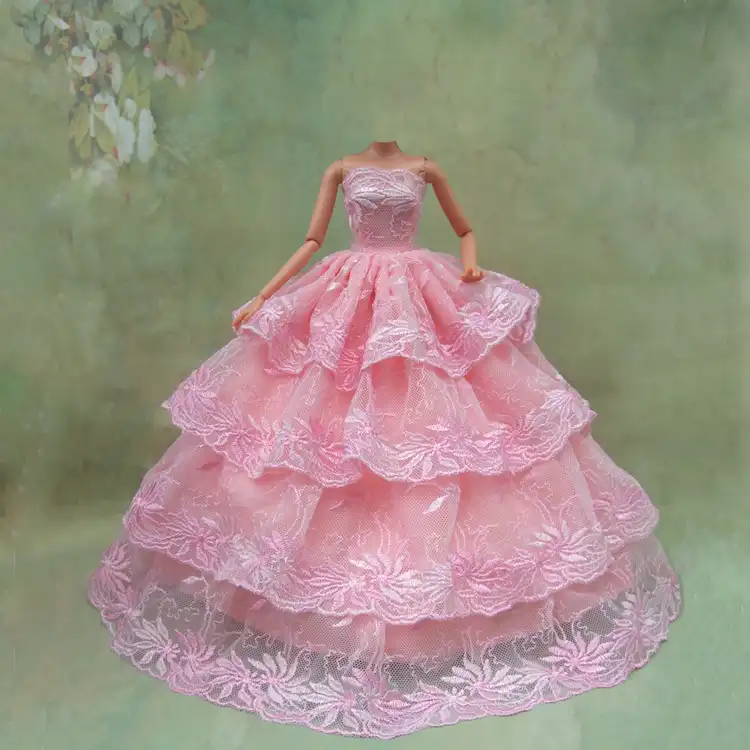 pink colour barbie doll