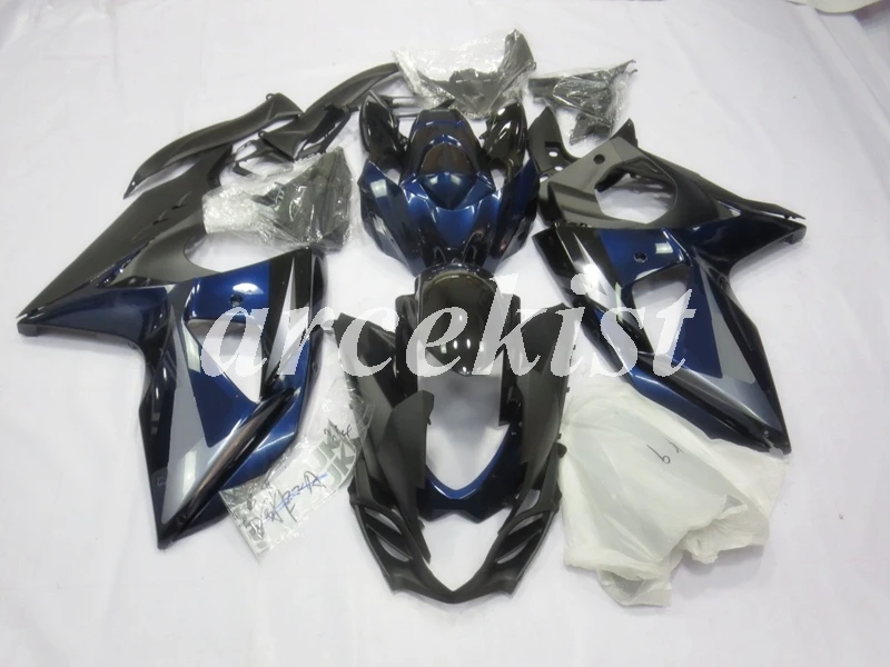 ABS Обтекатели комплект подходит для suzuki GSX-R1000 K9 2009 2010 2011 2012 2013 09, 10, 11, 12, 13, 14, 15, 16 лет тела приятный синий