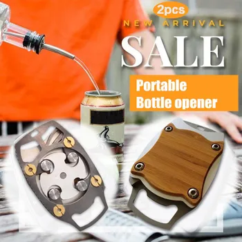 

Outdoor Multifunction Go Swing Topless Can Opener Bottle Tools Survival Camping Hunting Tactical Hand Tools Pocket Multitool d5
