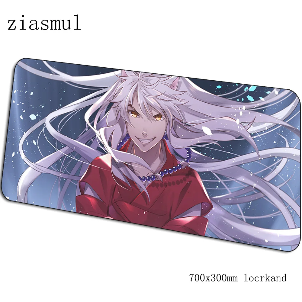 Inuyasha коврик для мыши геймер великолепный игровой коврик для мыши 70x30 см pc notbook Настольный коврик милый коврик для мыши игры xl геймерские коврики геймпад - Цвет: pattern 1