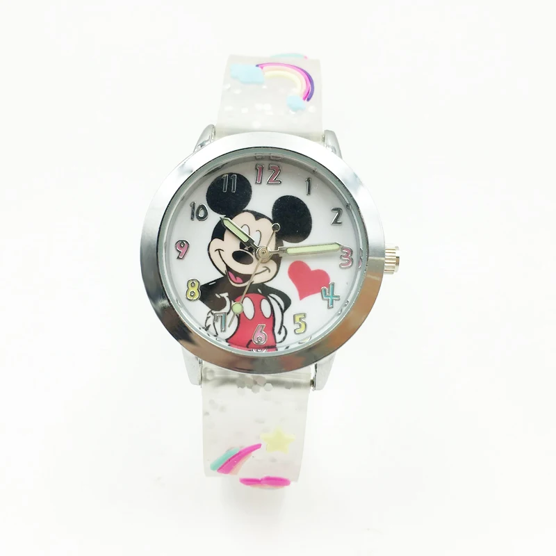 hot fashion women watches analog quartz watch for kids girls gifts cartoon mickey mouse ladies watches silicone band clock hours free shipping 2020 (8)