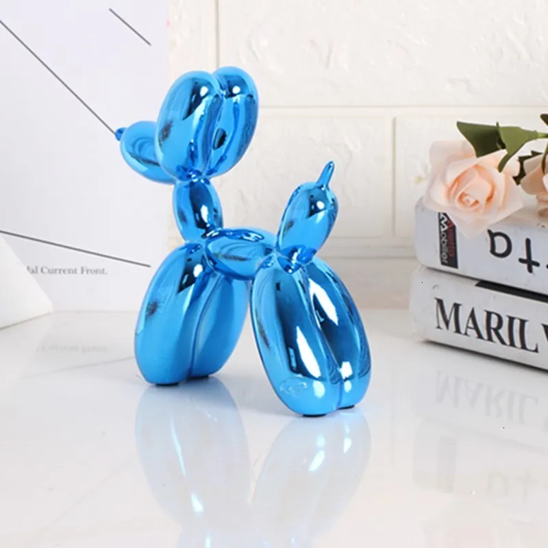 Jeff Koons блестящие воздушные шары собака животные статуя ремесленника украшения подарок чисто ручной художественные ремесла гостиной