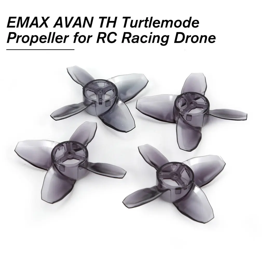 2 пары EMAX AVAN TH Turtlemode пропеллеры лезвия гоночный Дрон Квадрокоптер часть 40 мм CW CCW самолет БПЛА запасные аксессуары