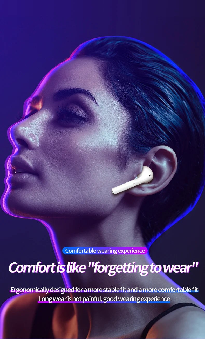 TWS Bluetooth наушники мини настоящие беспроводные наушники-вкладыши гарнитура наушники с зарядным устройством дисплей для iPhone Android iOS
