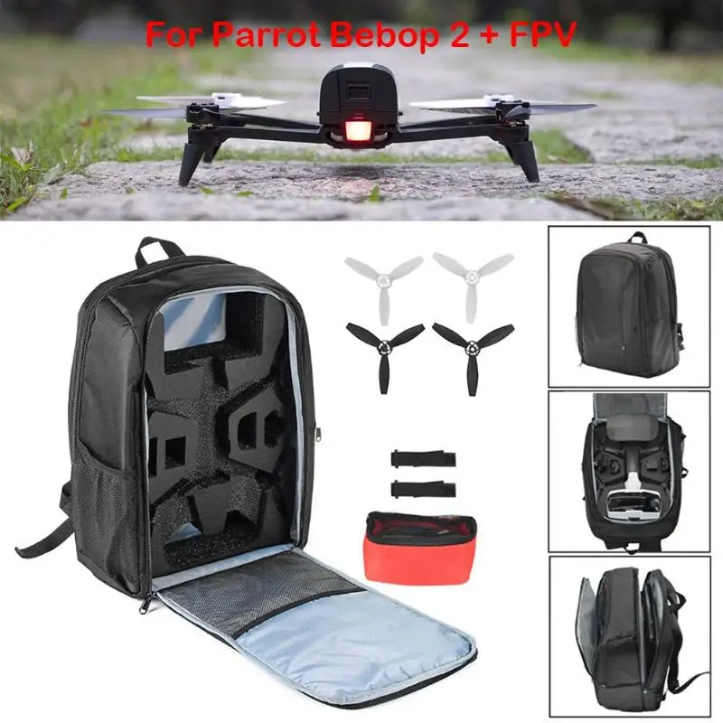 Рюкзак Сумка для хранения сумка для Parrot Bebop 2 FPV RC Дрон с пропеллерами