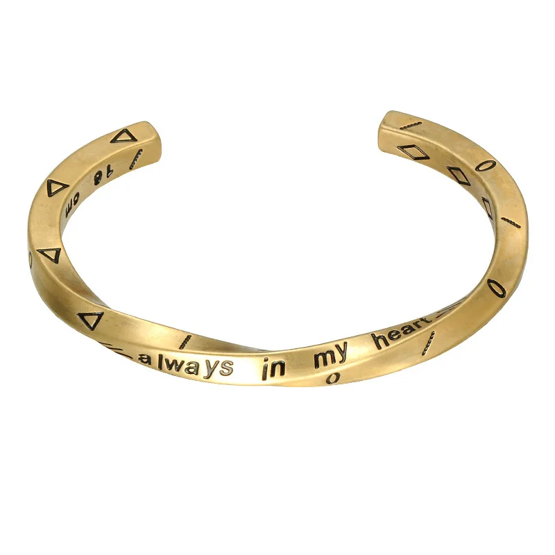 High Quality Titanium Steel Open Bracelet