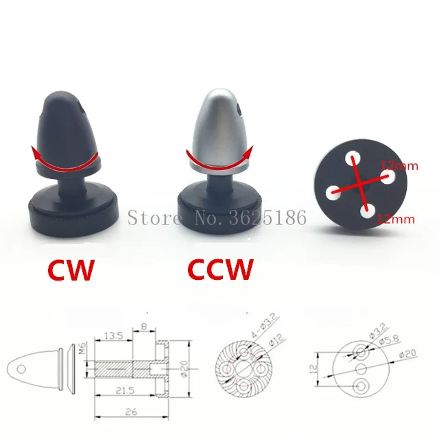 Пропеллер Prop гайка колпачок адаптер клип CW CCW Для 3508 4108 бесщеточный двигатель