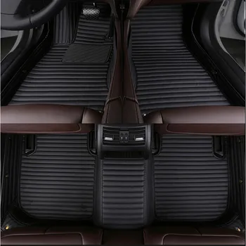 

Top quality! Custom special car floor mats for Jeep Wrangler JK 2017-2008 2 door waterproof non-slip carpets for Wrangler 2012