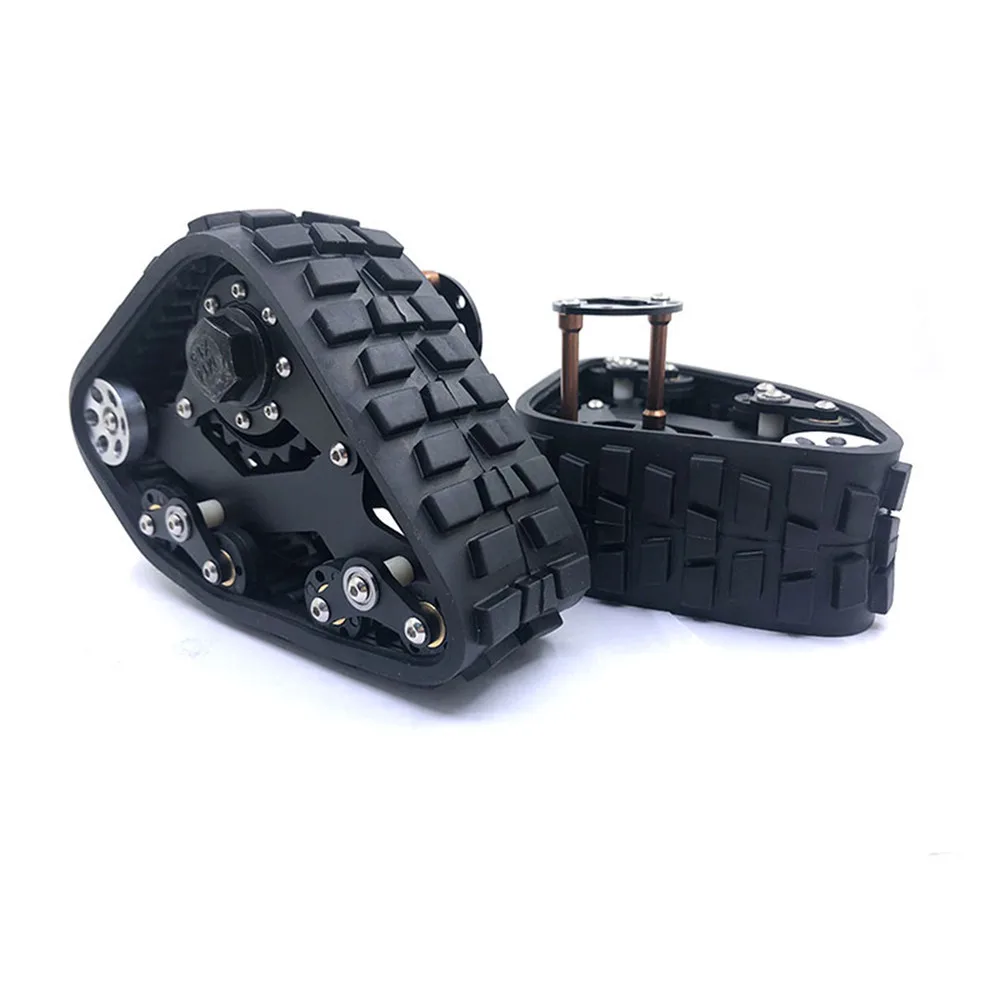 Трек колеса снег шины для 1/10 осевой SCX10 SCX10II 90016 90027 90035 90036 90037 RC автозапчасти Sandmobile преобразования Нескользящие