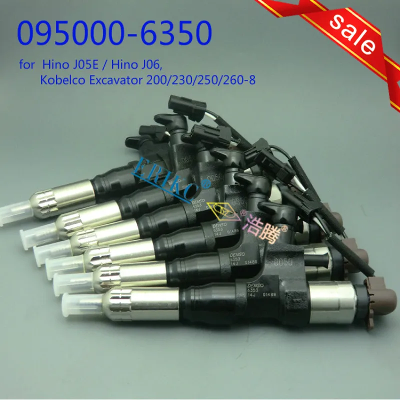ERIKC 6351 автомобильный двигатель дизельный инжектор 095000-6351 common rail Инжектор 0950006351
