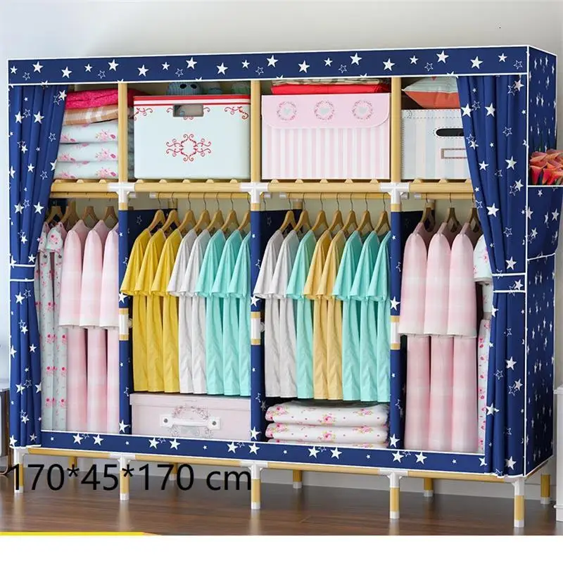 Meble Kleiderschrank Moveis Para Casa Penderie Dresser Range Chambre Mueble Closet мебель для спальни Guarda Roupa гардероб - Цвет: Number 17