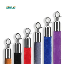Corde en velours éponge pour poteaux de Stanchion, pour ceinture rétractable, ligne de Stanchion