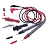1 pair 10A 20A Digital Multimeter probe Soft-silicone-wire Needle-tip Universal test leads with Alligator clip ► Photo 2/6