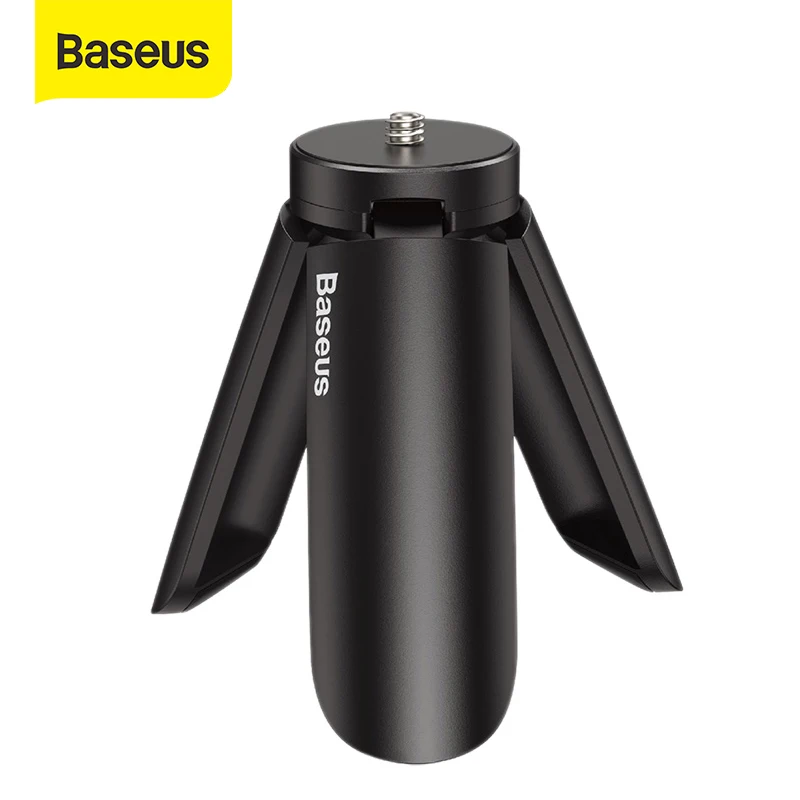 Baseus-Mini trípode oficial con tornillo Universal 1/4, cardán de mano, estabilizador de mano, accesorios