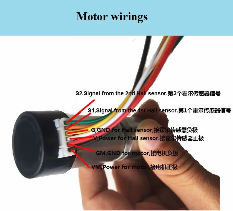 9v150rpm wiring