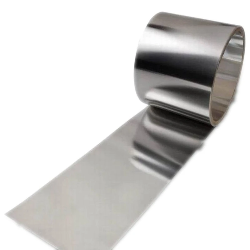 Rollo de bobina de placa de cinta de lámina fina brillante enrollada de