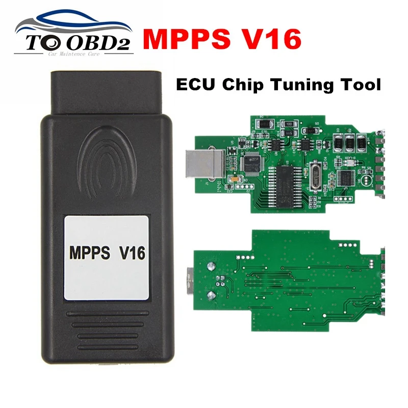 Nieuwe Mpps V16 Auto Ecu Chip Tuning Interface Multi-language Obd Obdii Lezen & Schrijven Ecu Flasher Voor RDC15 EDC16 EDC17 Hoge Kwaliteit