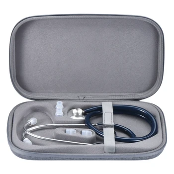 

New Waterproof Shockproof Carrying Hard Case For Riester/ MDF/3M/ADC/OMRON/Spirit Medical Stethoscope Protective Storage Box